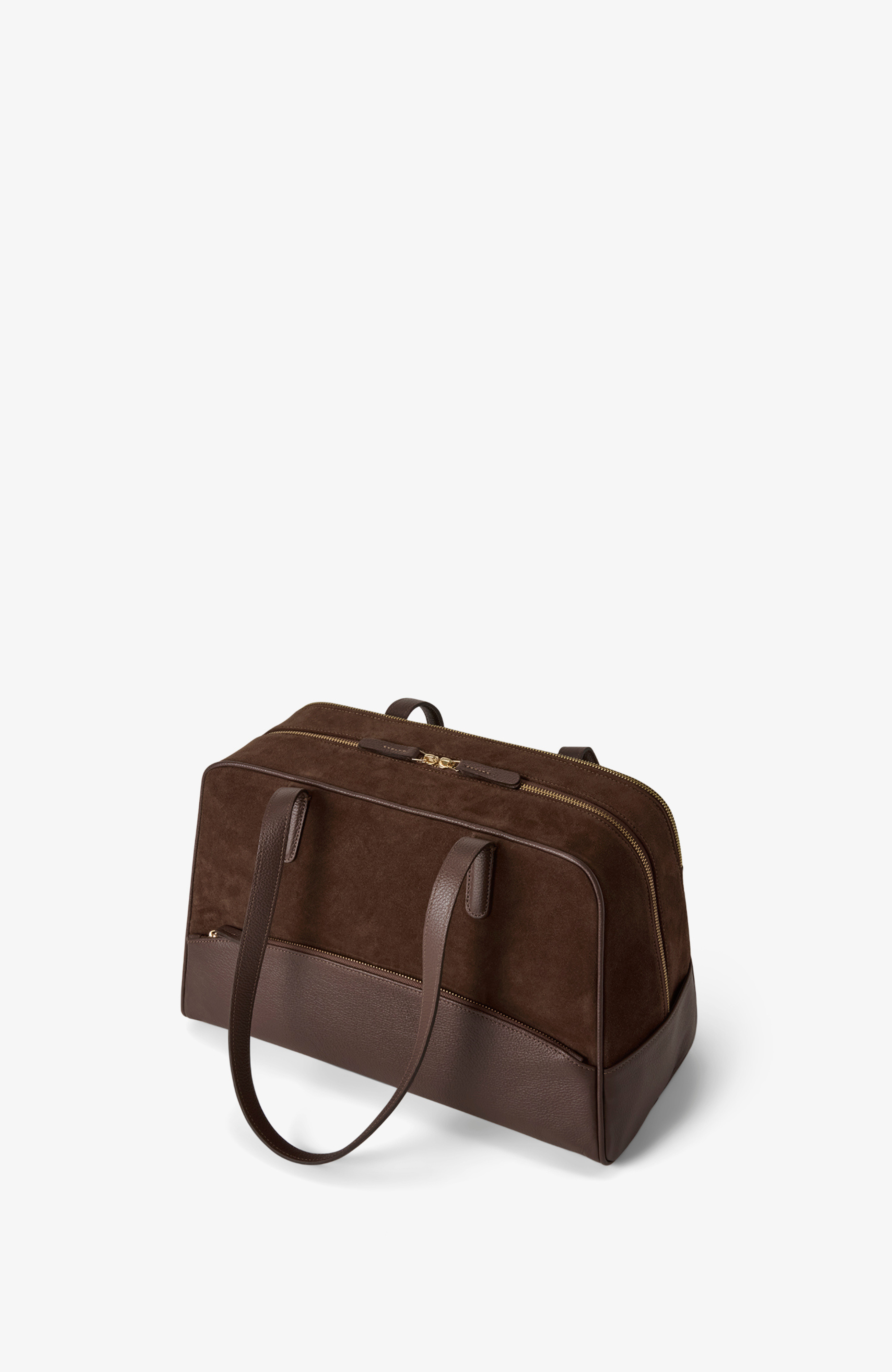 BY BANOO 12 Hour Duffel Bag, Alternate, color, Mocha/Gold