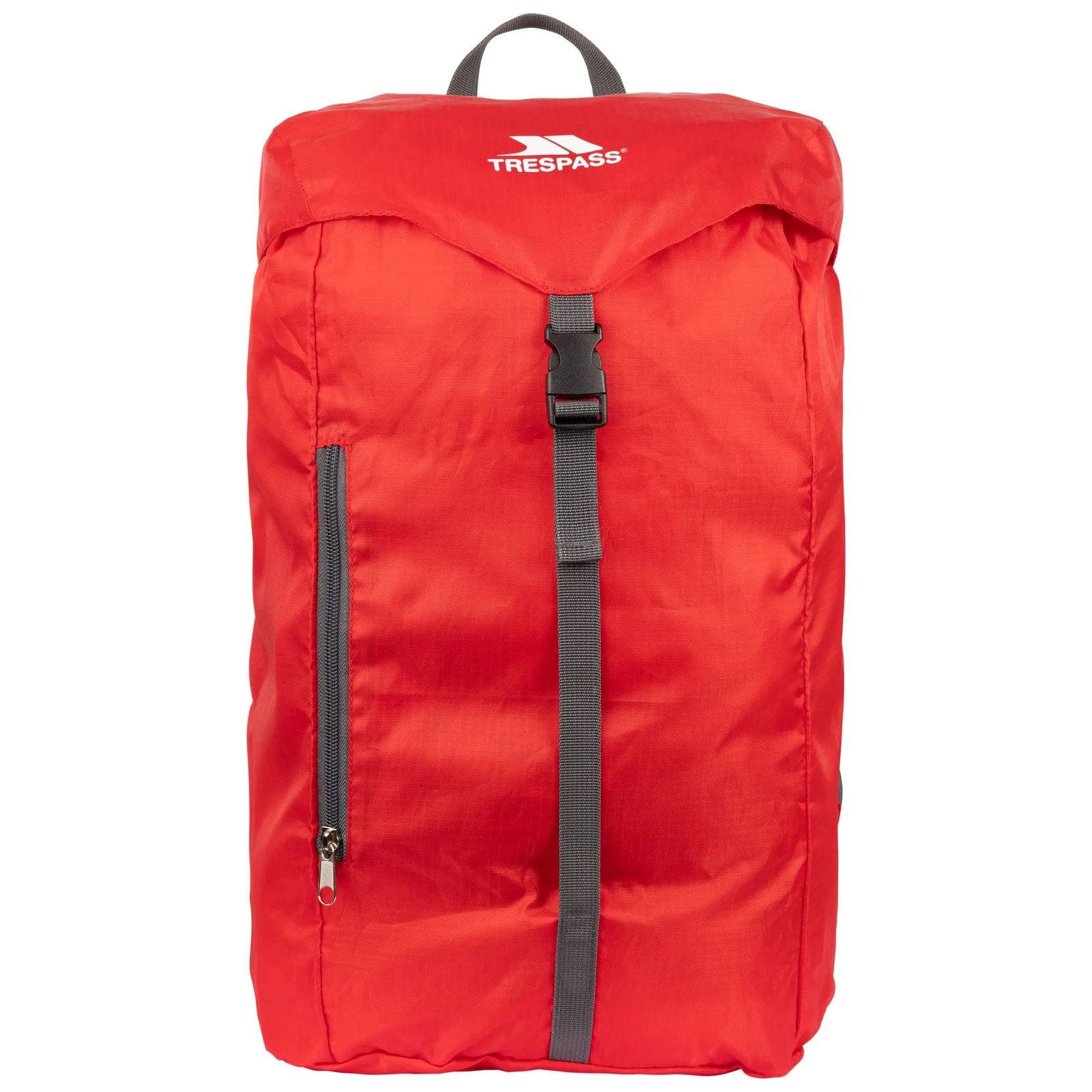 Venoy Packaway Rucksack, Main, color, Red