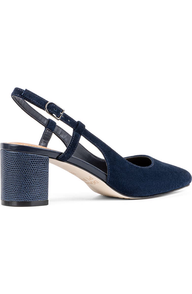 Donald Pliner Slingback Pump, Alternate, color, Navy