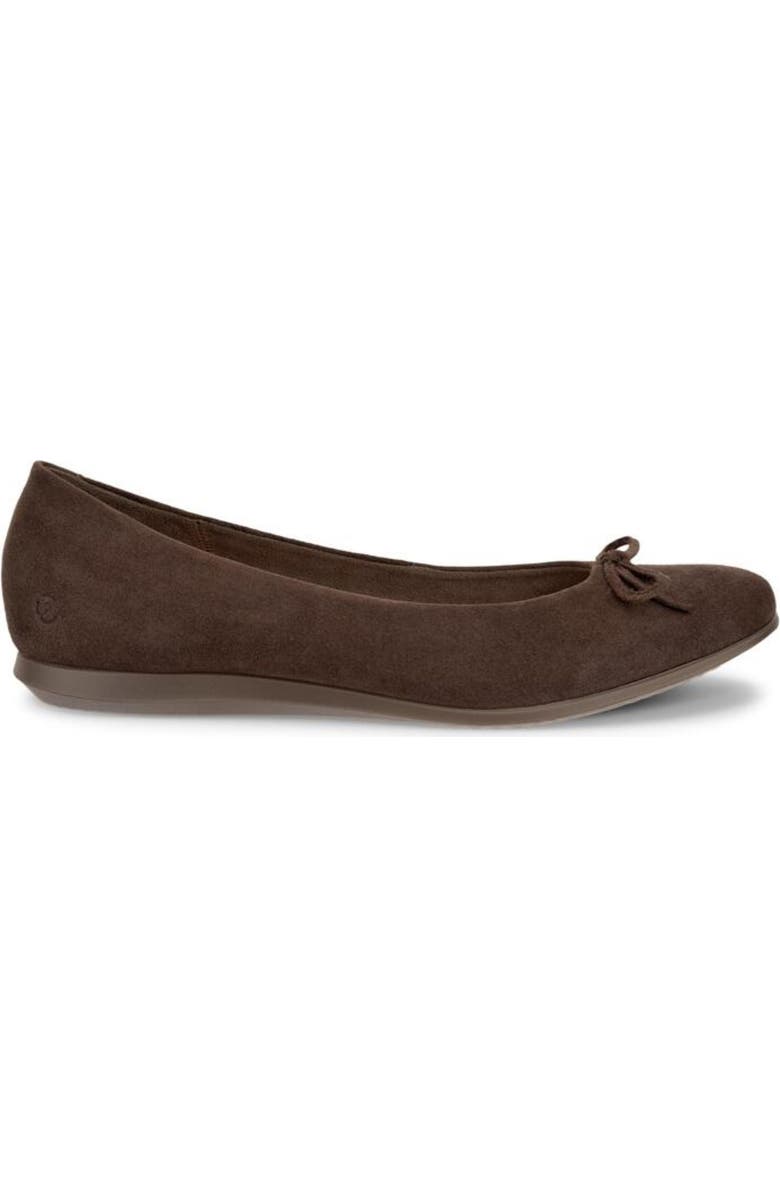 ECCO Touch Ballerina 2.0 Flat, Main, color, Dark Clay