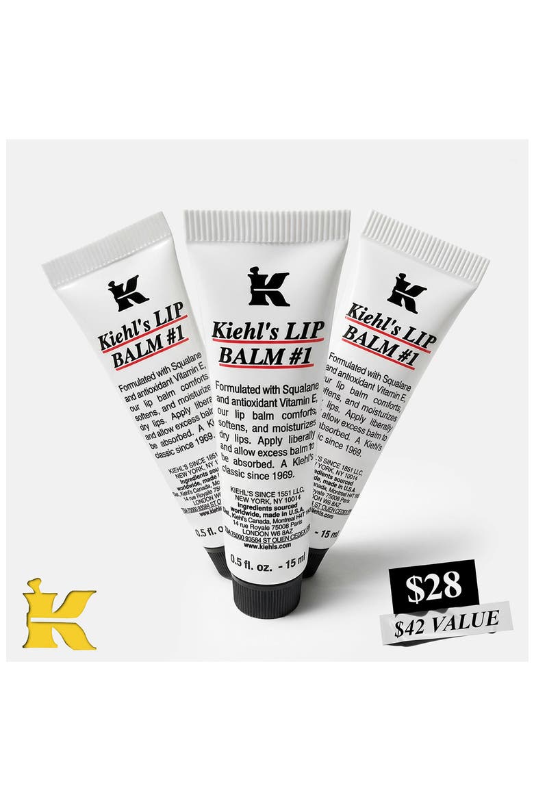 Lip Balm #1 Trio $42 Value, Alternate, color, NO COLOR