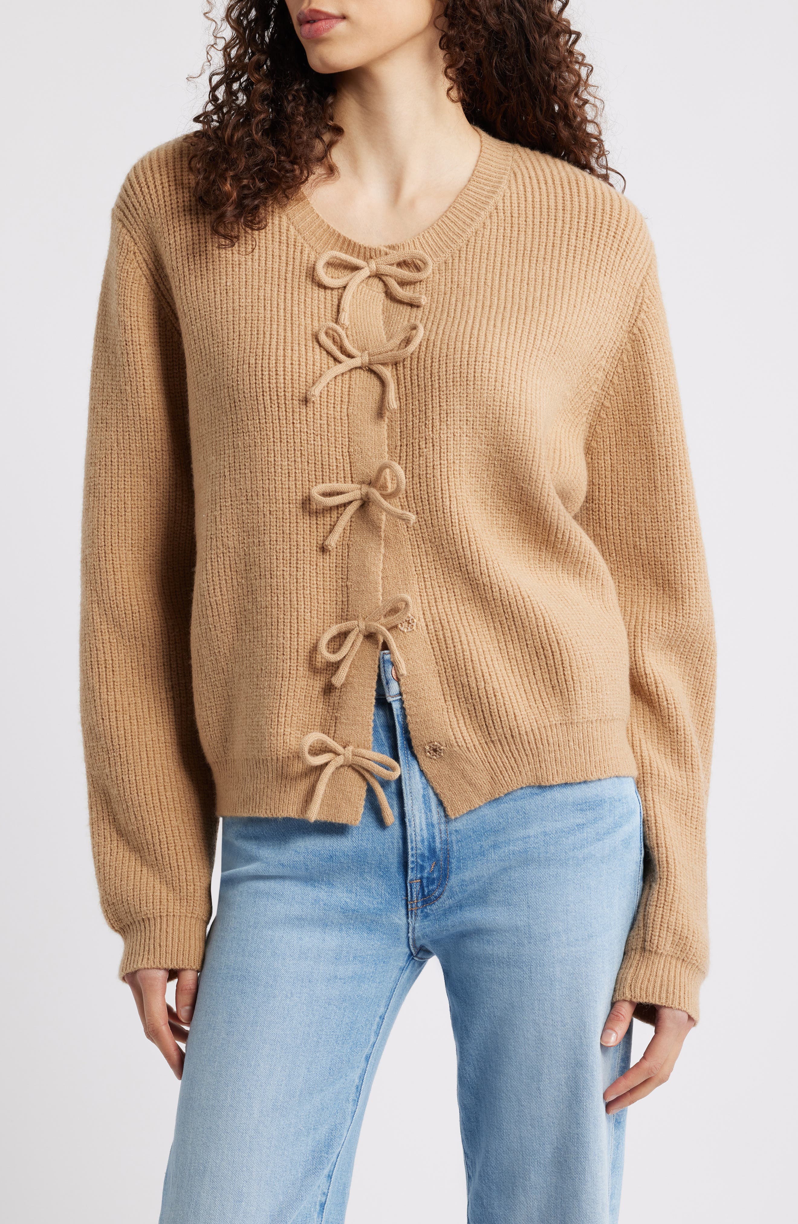 Wilde Bow Front Cardigan - image 3