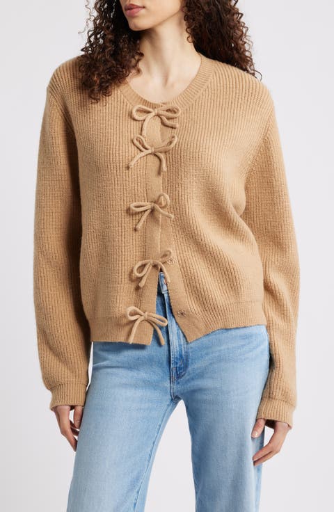 Wilde Bow Front Cardigan