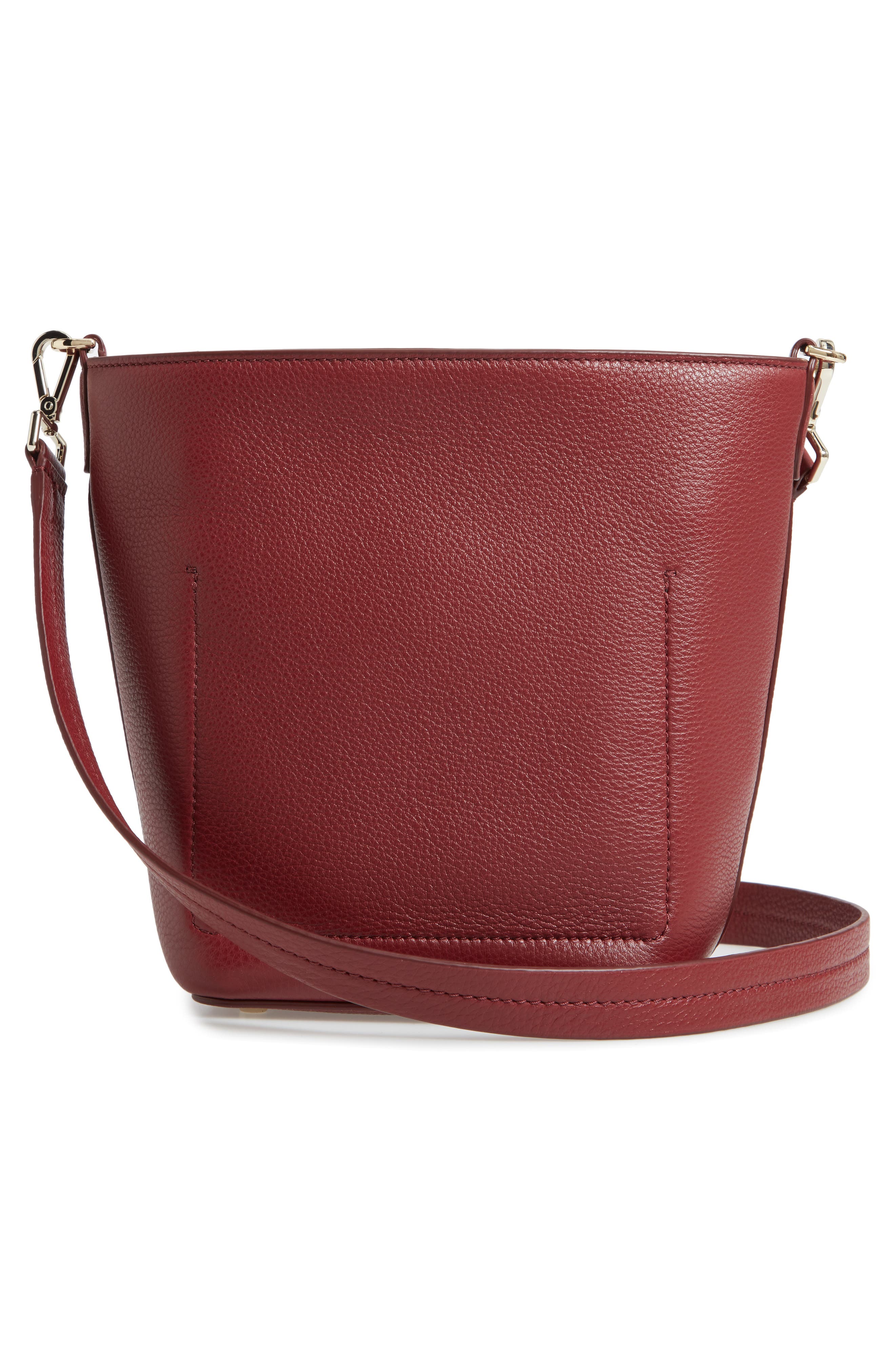 hayes street - vanessa leather shoulder bag, Alternate, color, SIENNA