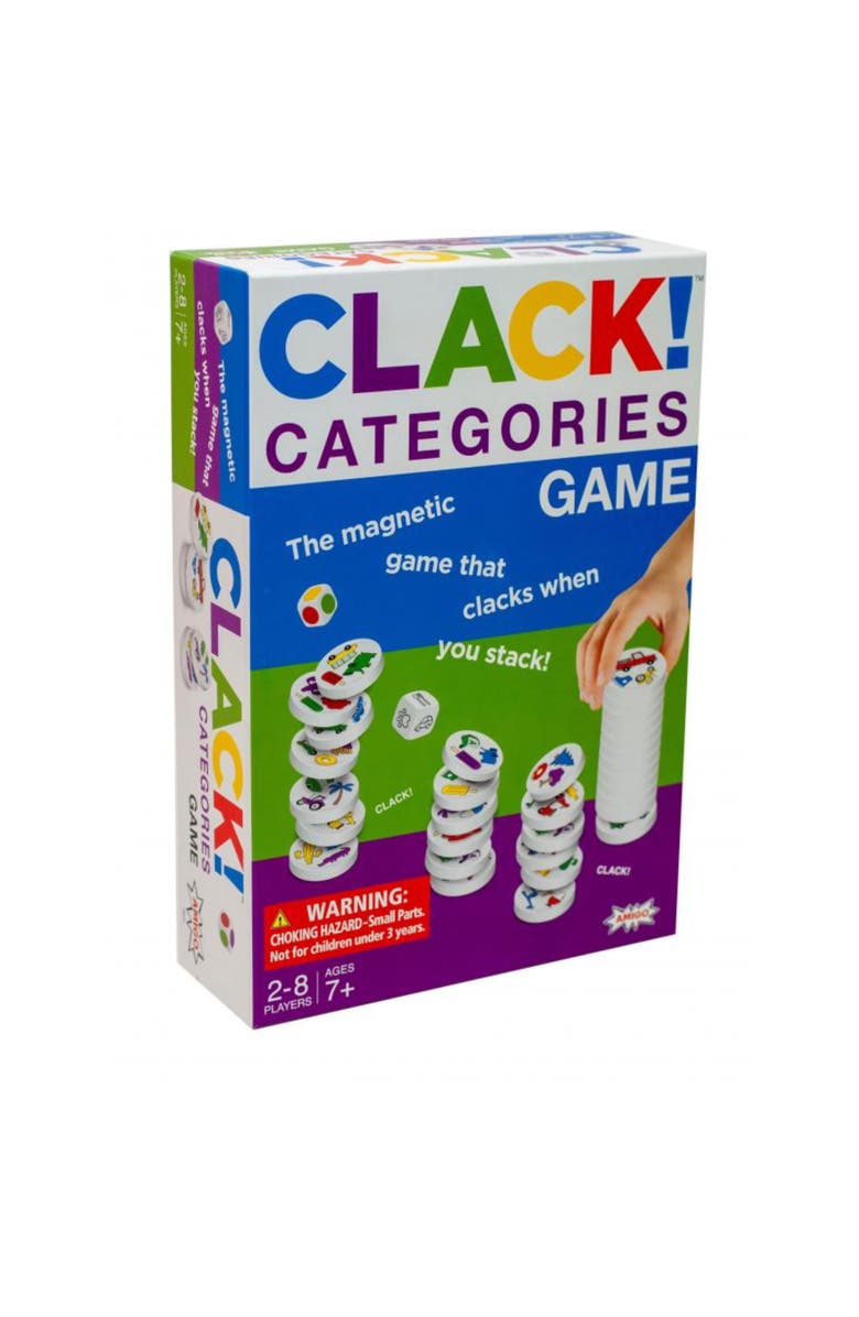 Amigo Games Family Games CLACK! Categories Stacking Game, Main, color, 