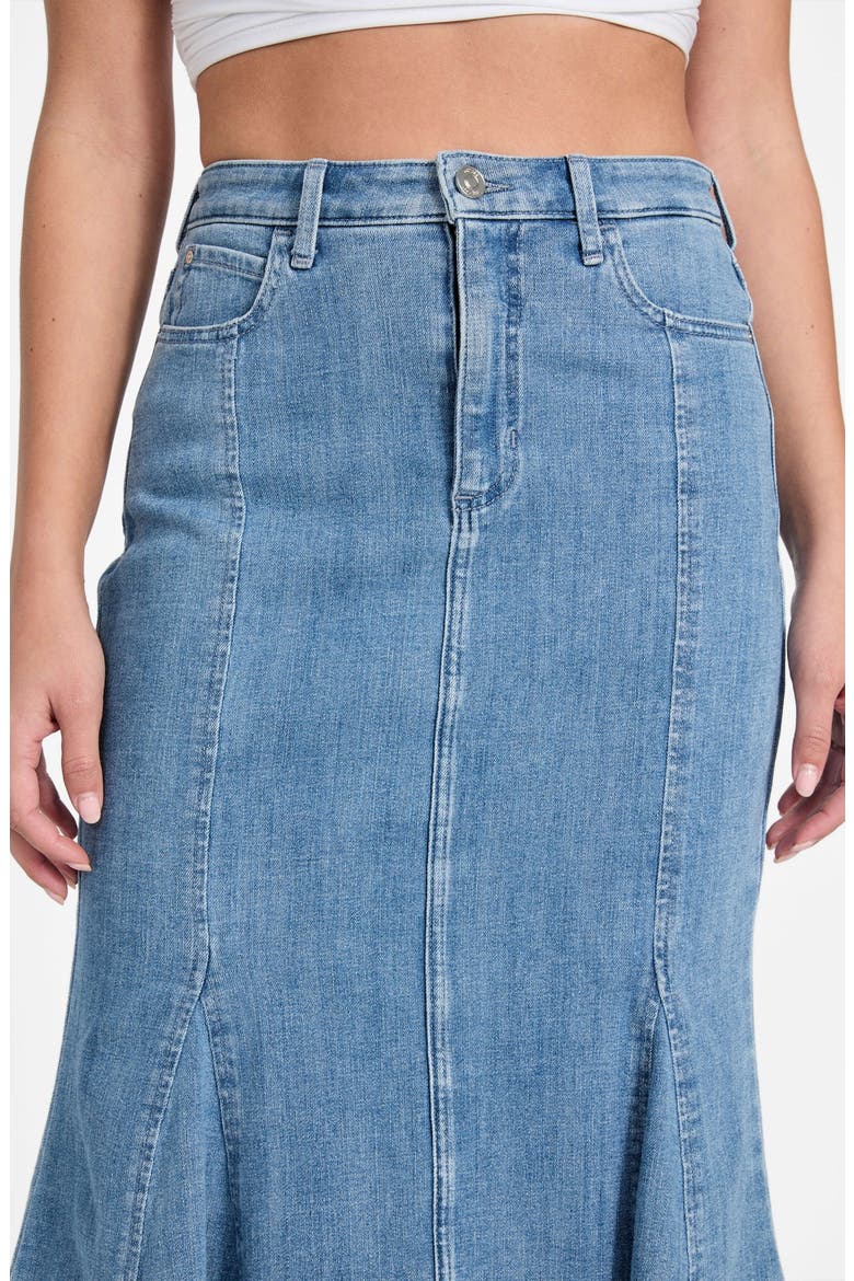 Lia Denim Midi Skirt, Alternate, color, MEADOWS