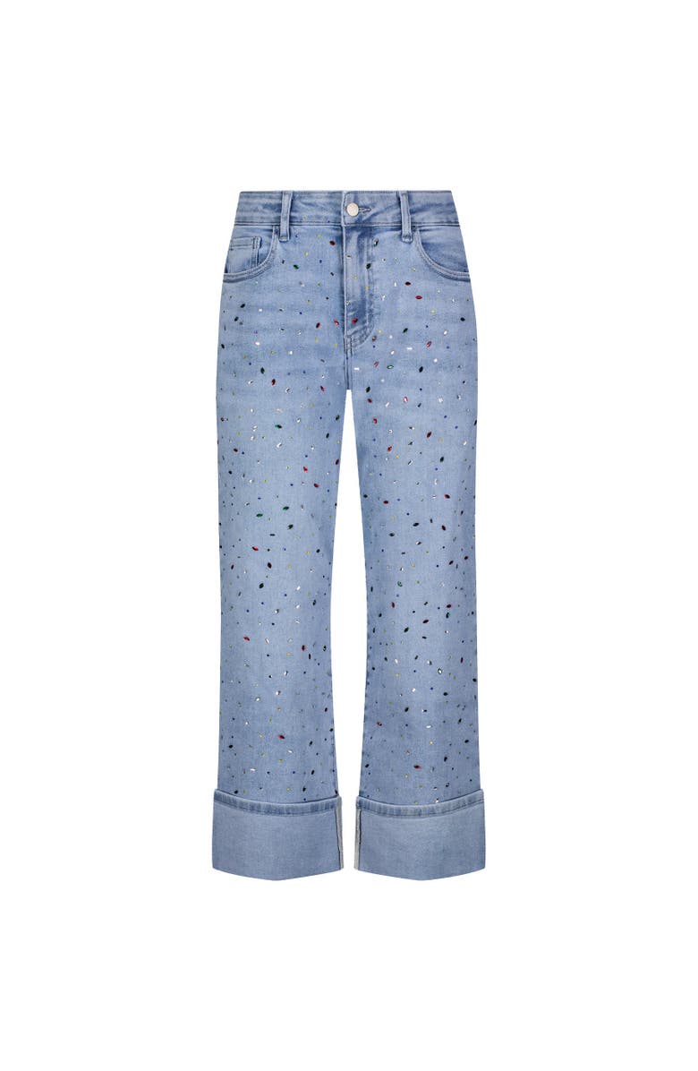 The Noli Shop Ren Cropped Cuff Jean, Alternate, color, Confetti