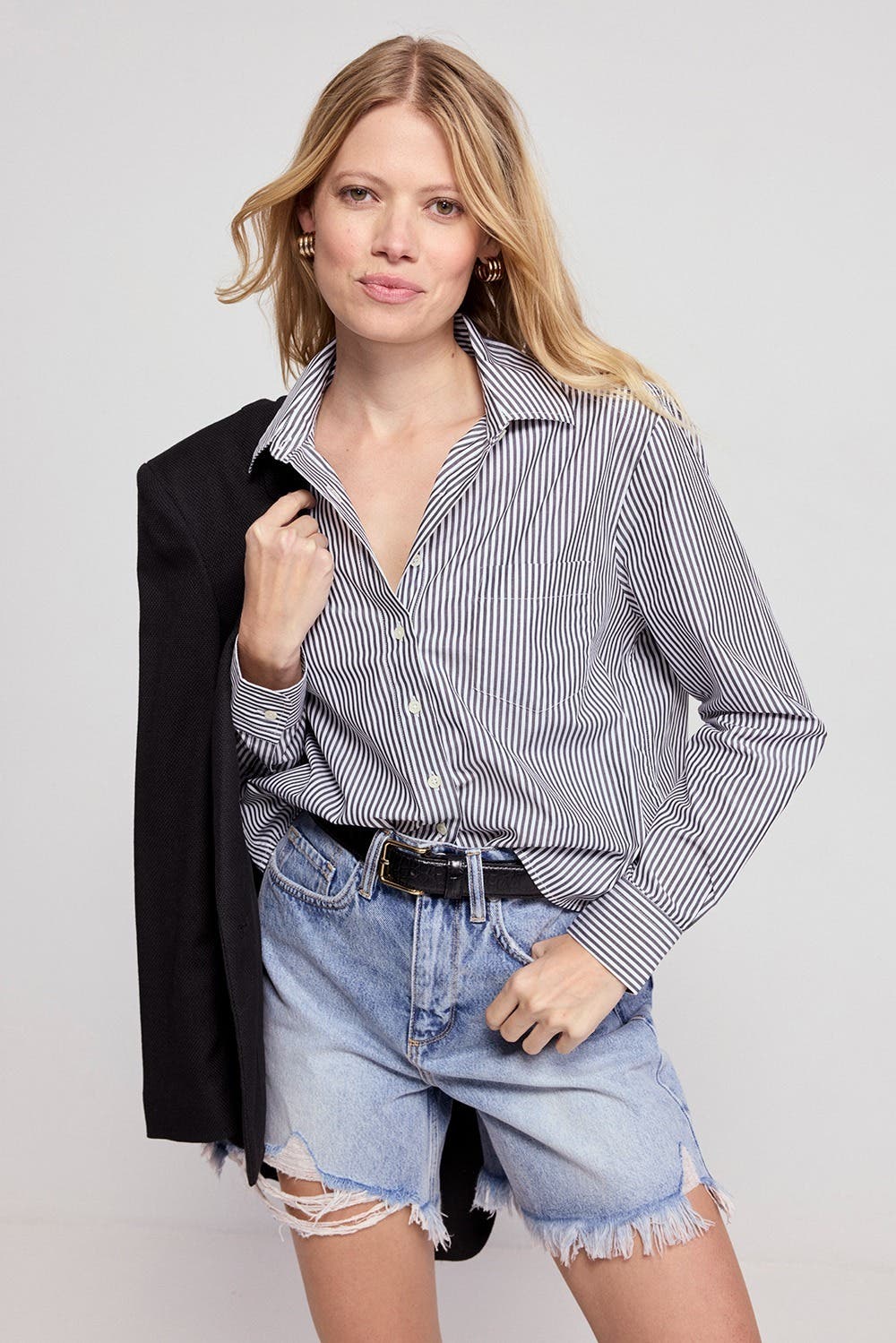 Black/White Stripe