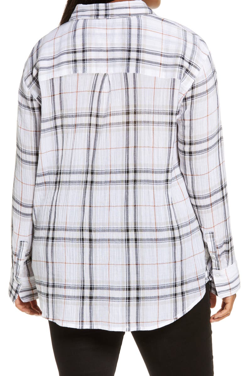 Treasure & Bond Plaid Shirt, Alternate, color,