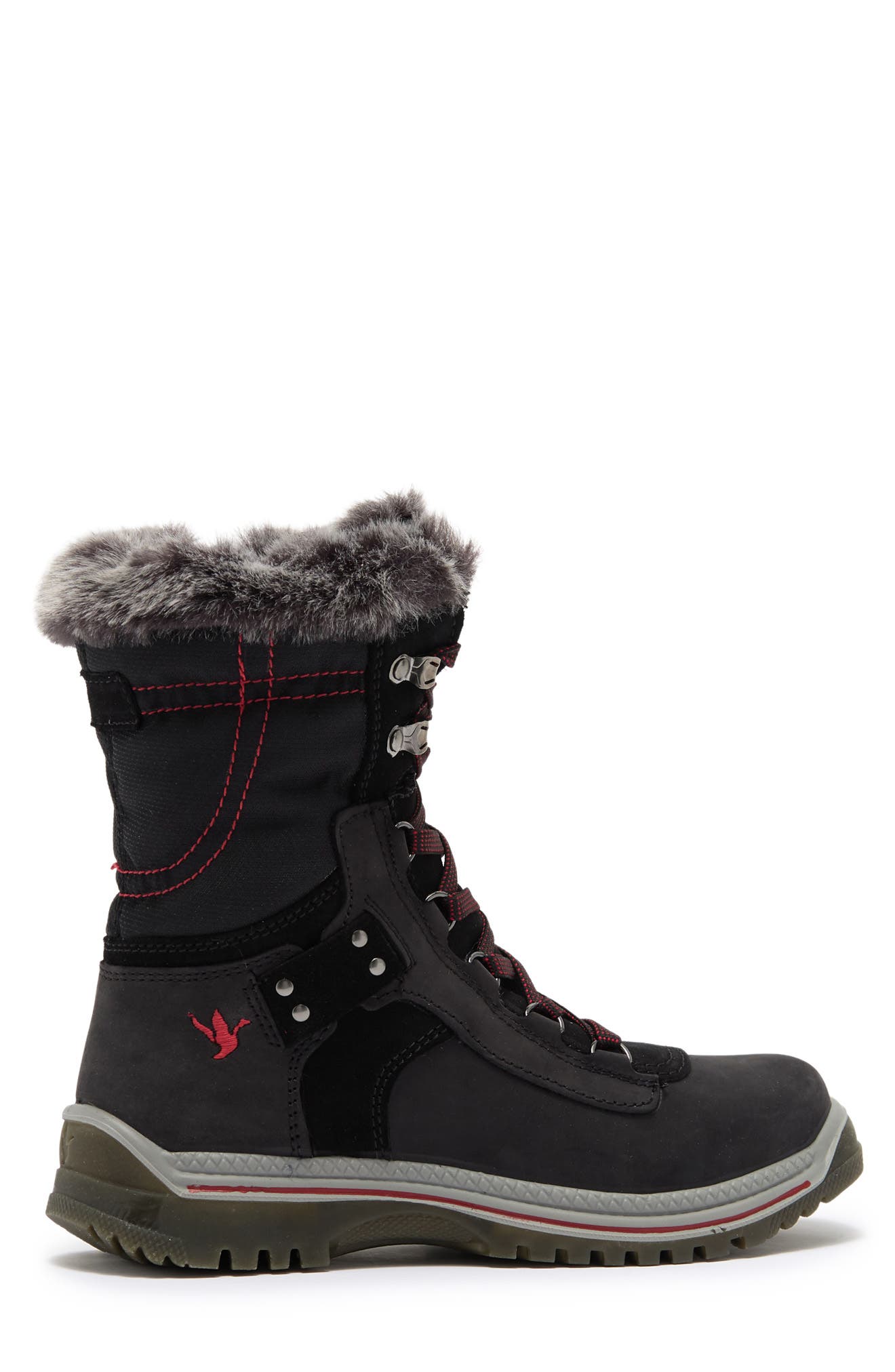 Santana Canada Faux Fur Lined Winter Boot, Alternate, color, 