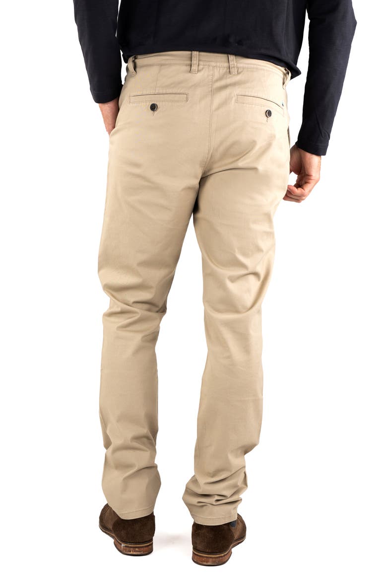 Straight Leg Stretch Cotton Twill Chino Pants, Alternate, color, SUMMER KHAKI