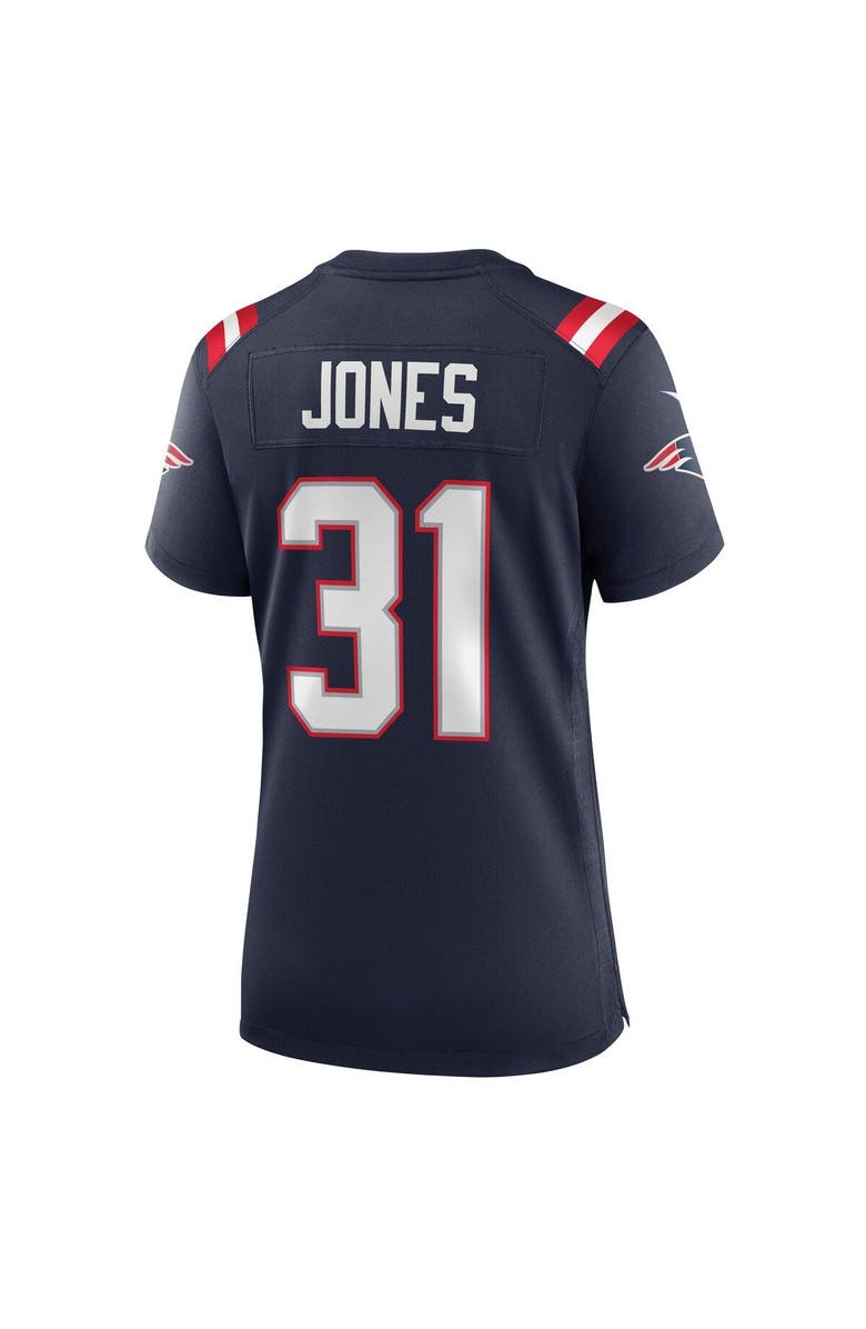 Nike Women's Nike Jonathan Jones Navy New England Patriots Game Jersey, Alternate, color,