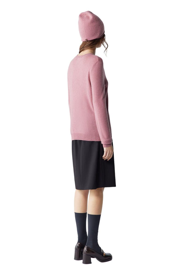 $99 Cashmere Hat & Sweater Set, Alternate, color, lilas