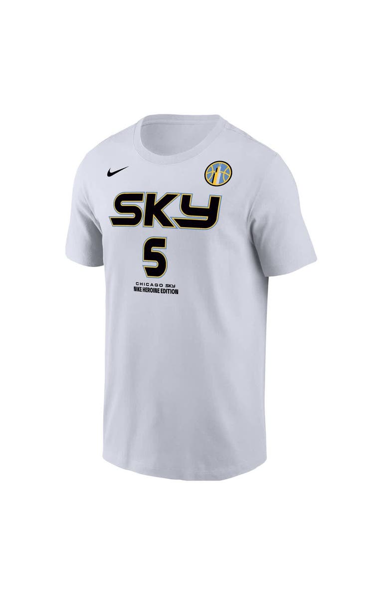 Nike Men's Nike Angel Reese White Chicago Sky Heroine Edition Name & Number T-Shirt, Alternate, color, White