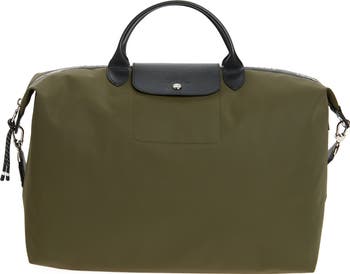 Large Le Pliage Energy Recycled Canvas Travel Duffle Bag