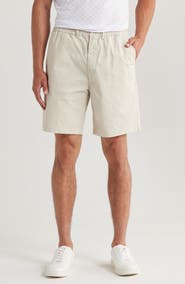 Quiet Golf Monogram Stretch Cotton Twill Shorts