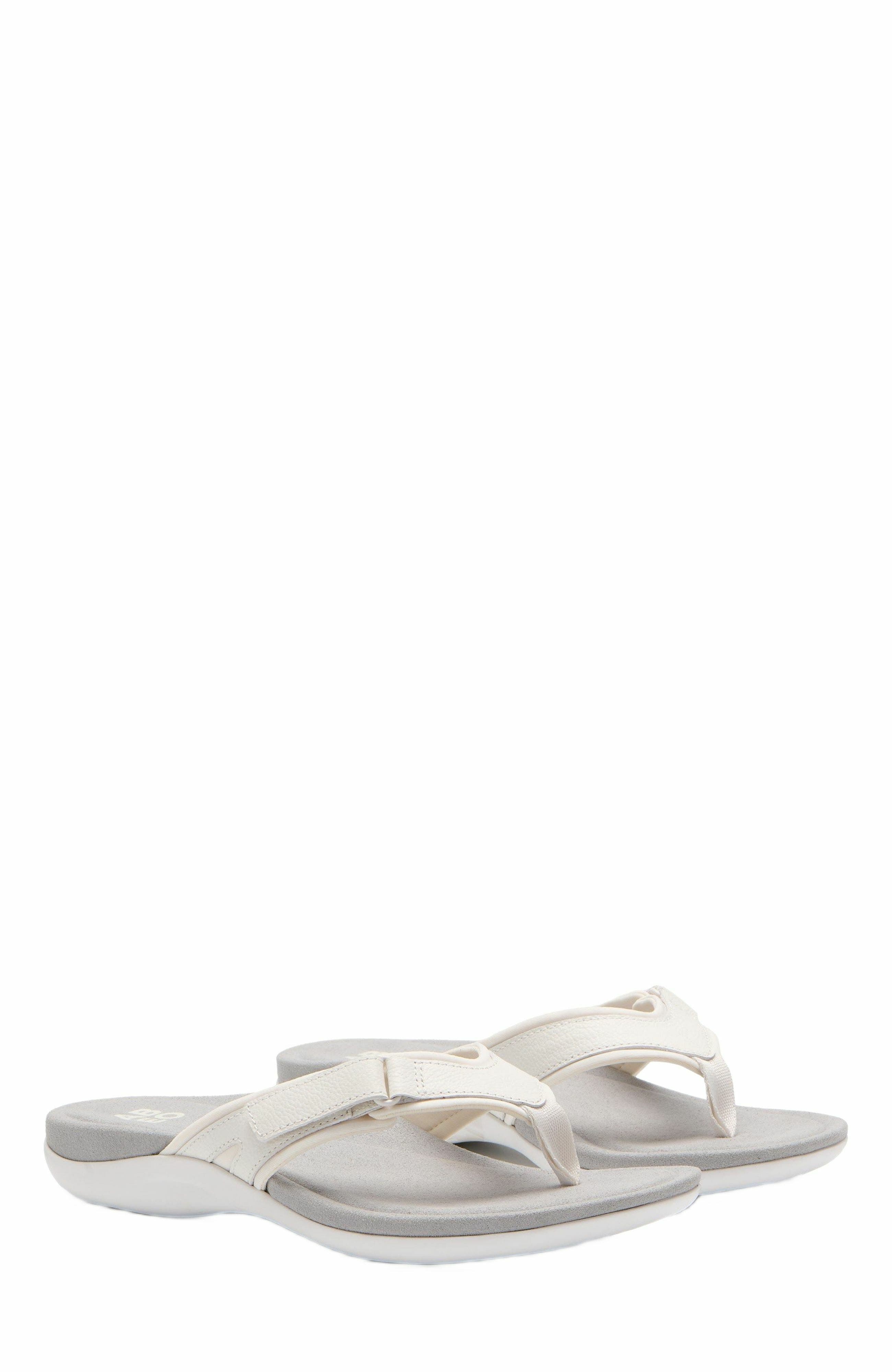Oasis Sport Flip Flop, Alternate, color, White - Regular