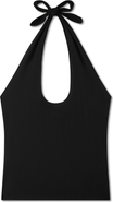 VIR VITA Pauline Pointelle Halter Top