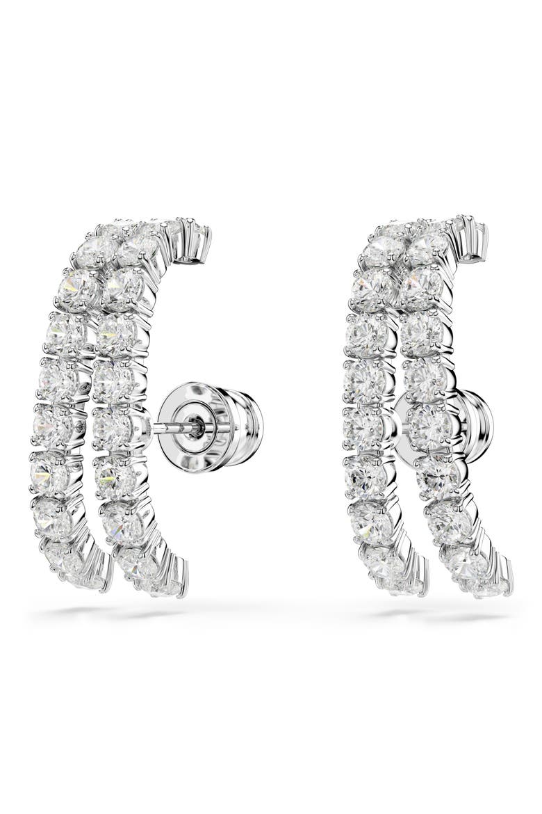 Matrix Ear Cuffs, Alternate, color, WHITE