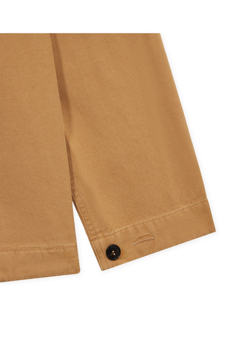 Fortela Solomons Canvas Cotton Overshirt, Alternate, color, Mou