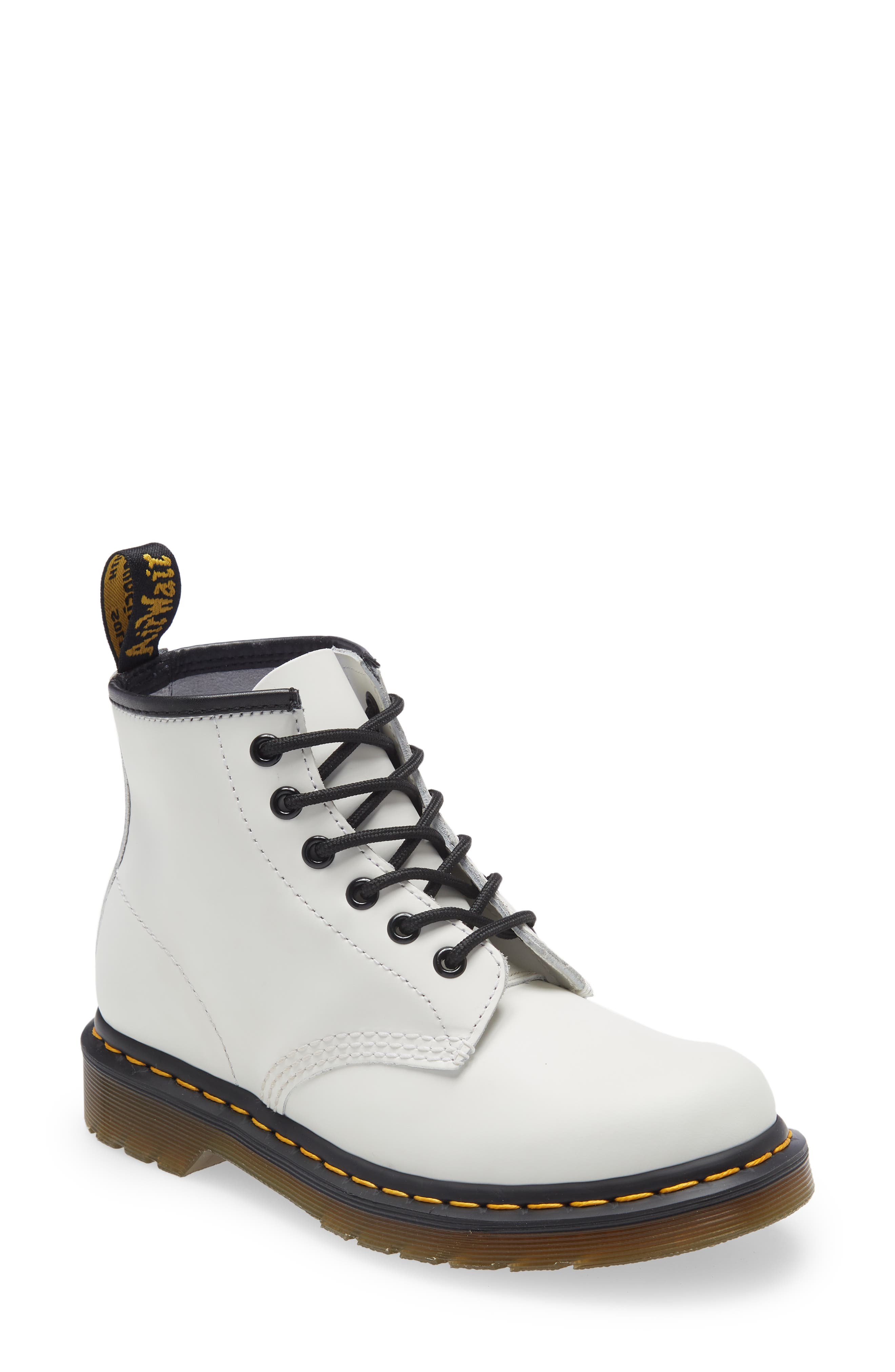 Dr. Martens 101 YS Lace-Up Bootie, Main, color, 