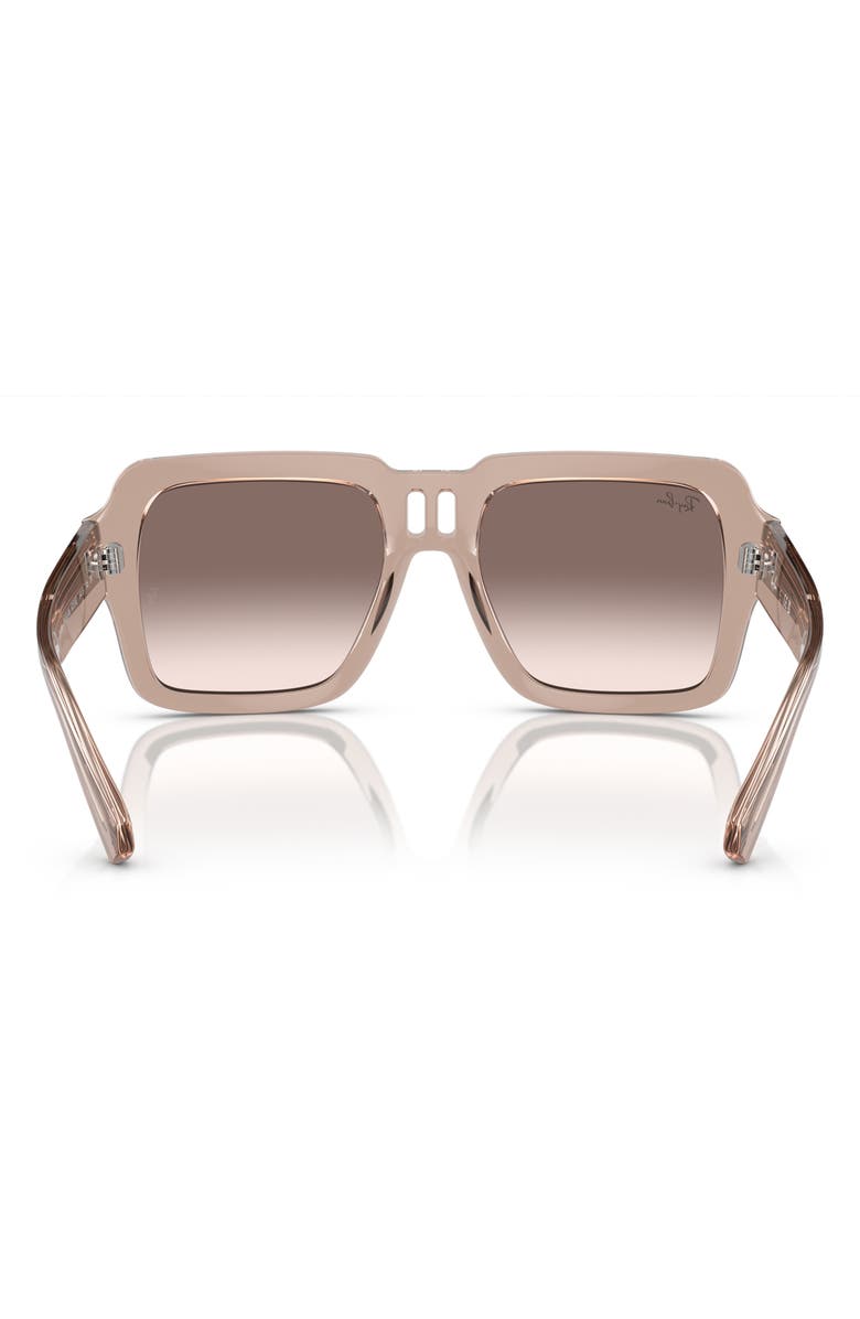 Ray-Ban Magellan 54mm Gradient Oversize Square Sunglasses, Alternate, color, 