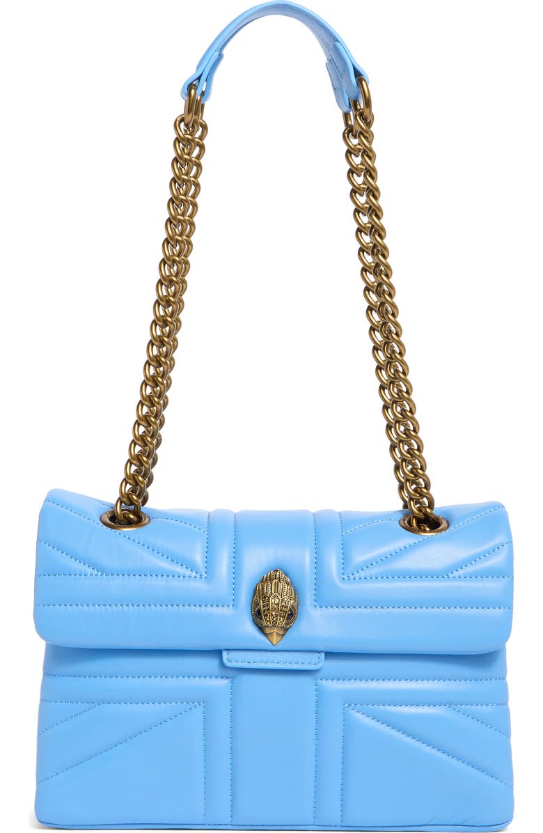 Kurt Geiger London Kensington UJ Leather Shoulder Bag, Main, color,