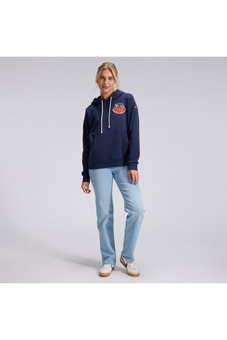 Women's Nike  Navy Chicago Bears 2026 Rivalries Collection Standard Issue Sideline Pullover Hoodie, Alternate, color, Navy