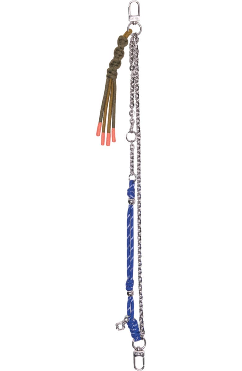 maje Chain & cord mix bag charms, Main, color, Multi-Coloured