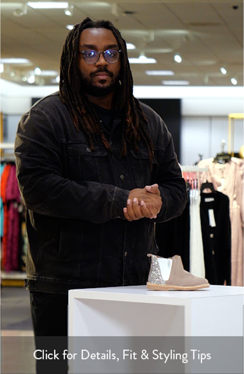 Kids' Glitter Chelsea Boot, sales video thumbnail