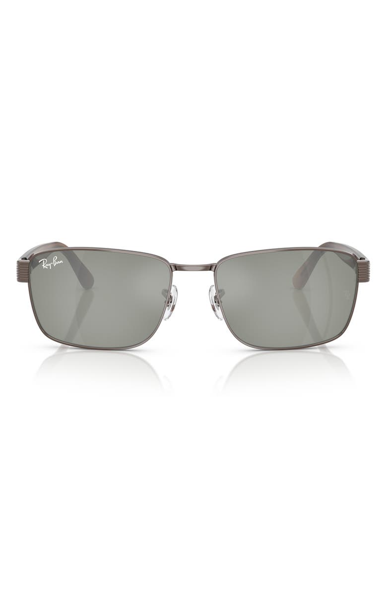 Ray-Ban 59mm Square Sunglasses, Main, color, Copper