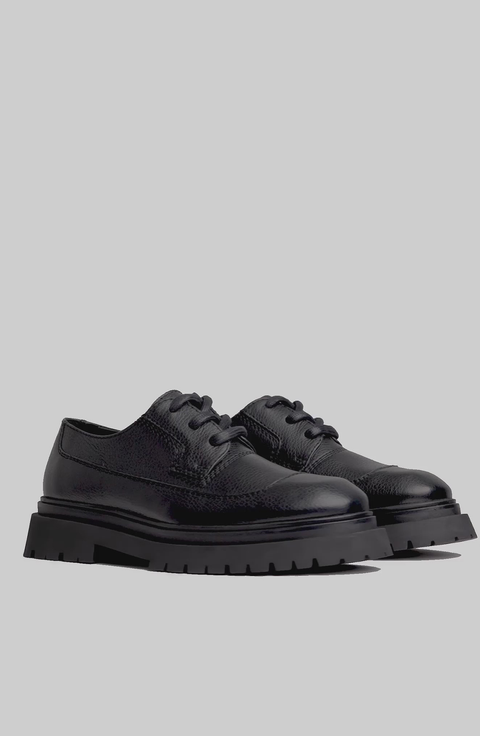 Rennes Pebbled Leather Derby Shoe