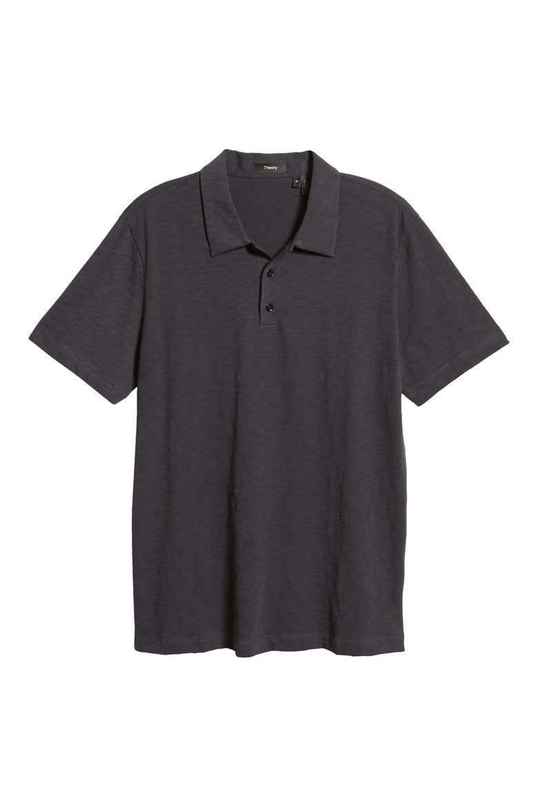 Bron C Cosmos Slub Polo, Alternate, color, BASALT
