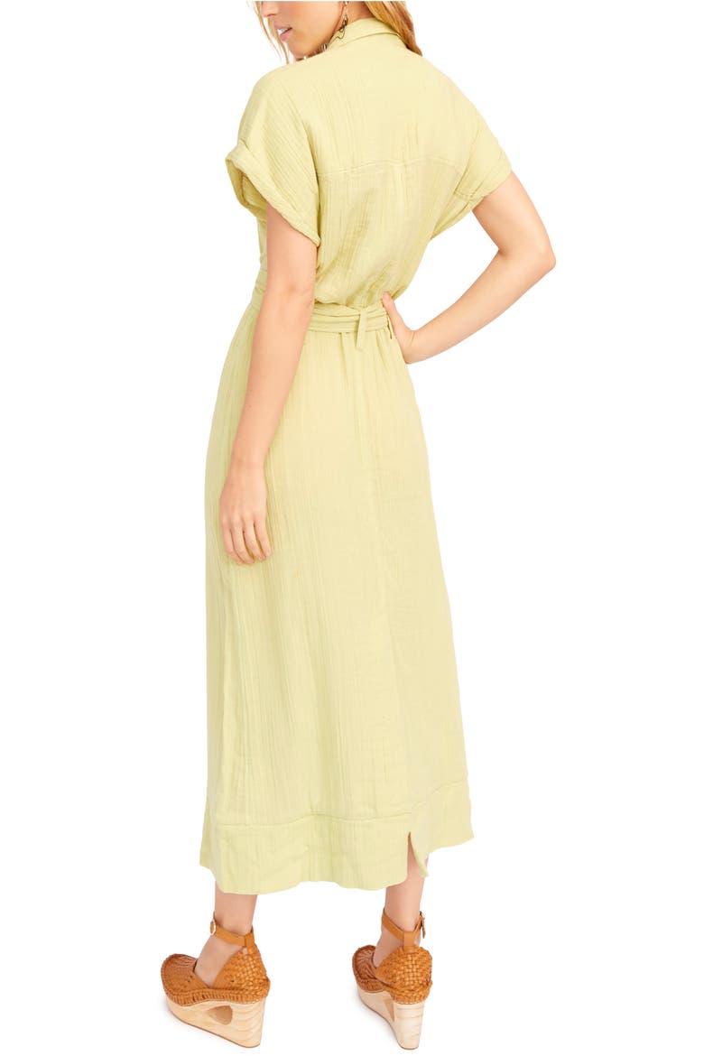 Endless Summer by Free People Soaking Up Summer Maxi Dress, Alternate, color, GREEN