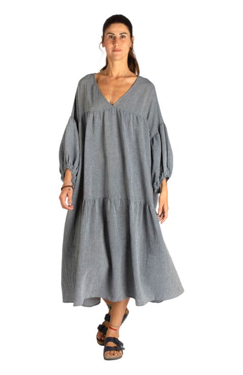 Sile Fully-Pleated Dress