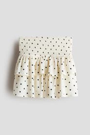 H&M Crinkled Tiered Skirt