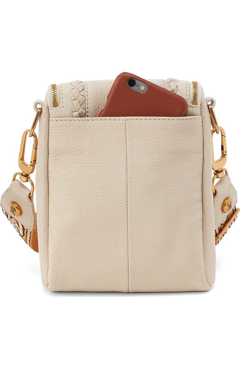 HOBO Fern Leather Crossbody Bag, Alternate, color, Birch