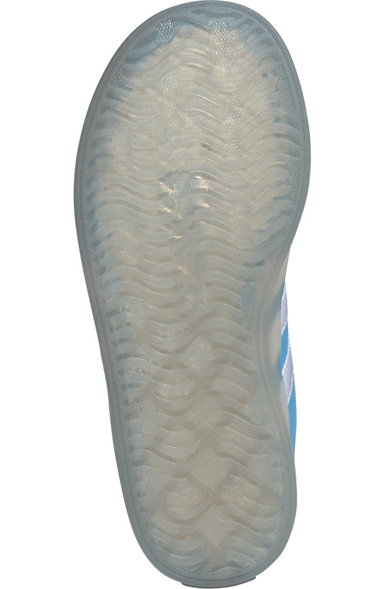 adidas Kids' Cinderella VL Court 3.0 Sneaker, Alternate, color, Blue/ White/ Lucid Pink