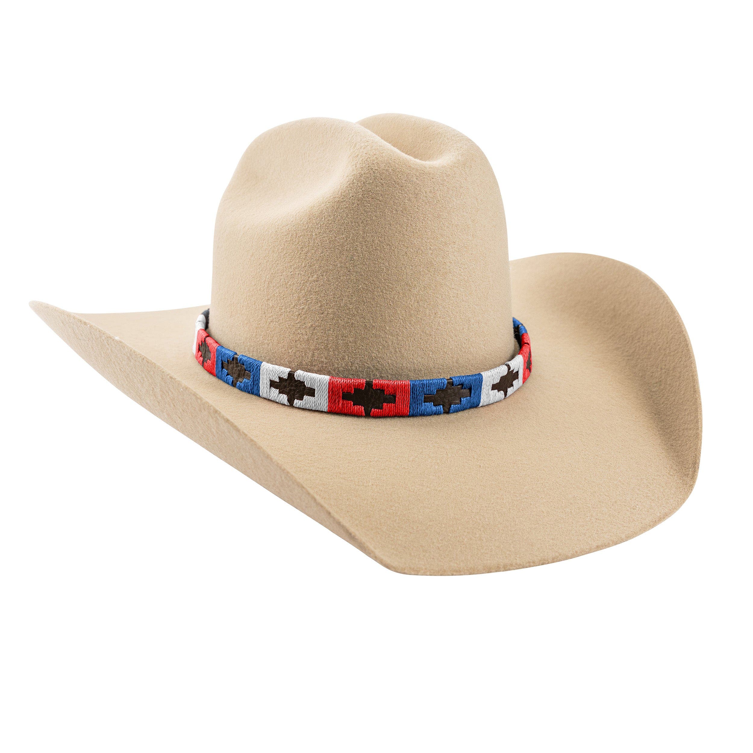pampeano Leather Hat Band - Block Pattern (Men) | Nordstrom