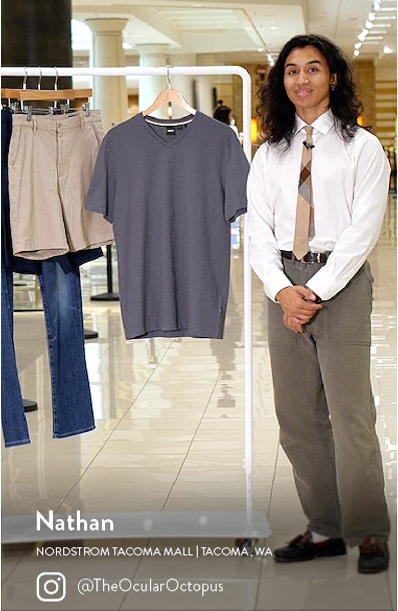 Tilson Solid V-Neck T-Shirt, sales video thumbnail