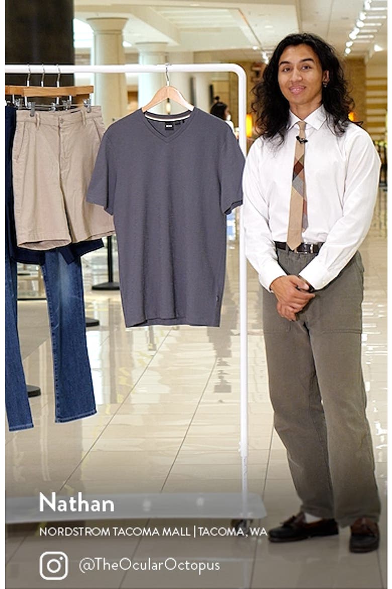 Tilson Solid V-Neck T-Shirt video