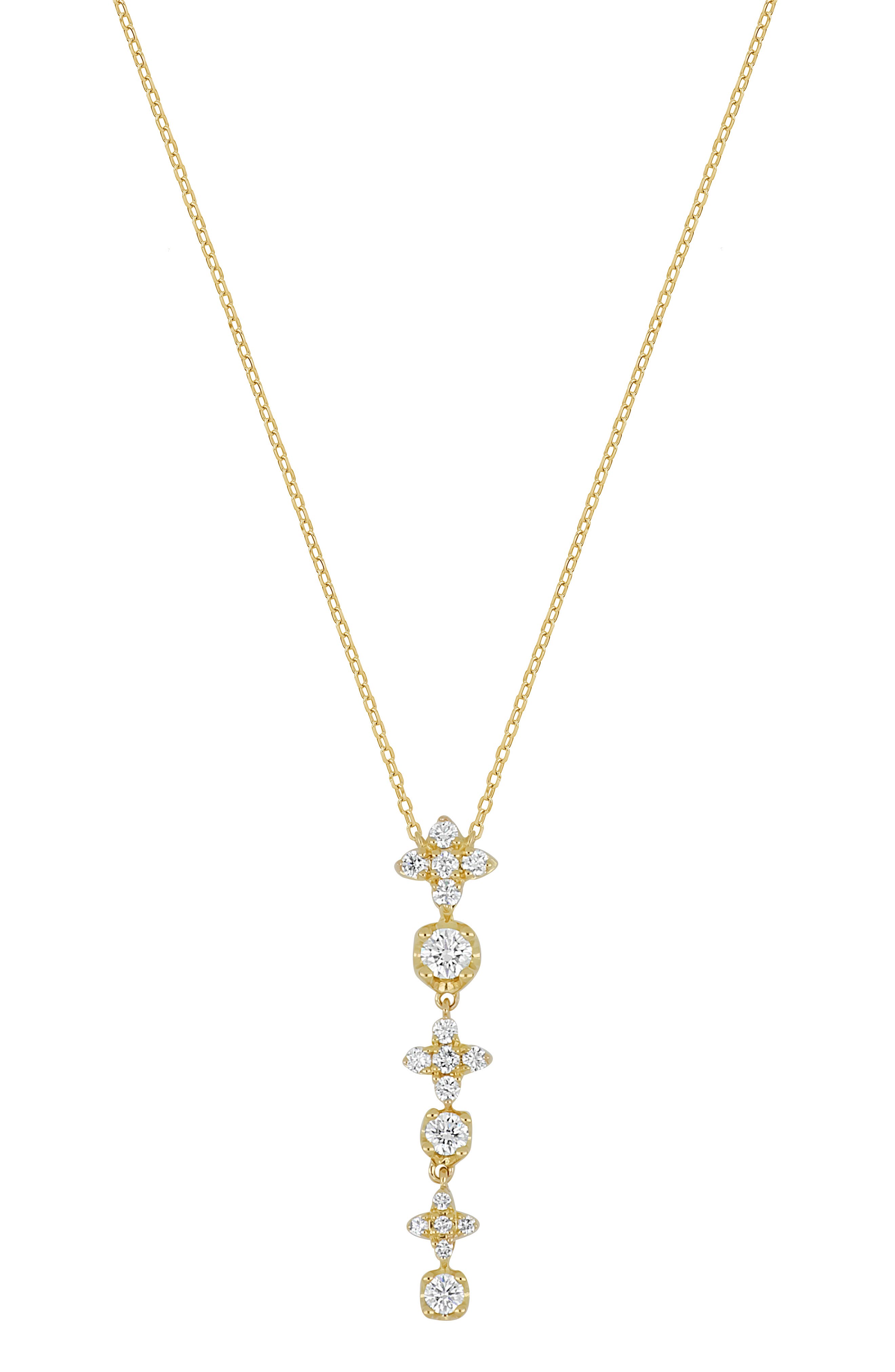 Maya 18k Gold Diamond Pendant Necklace