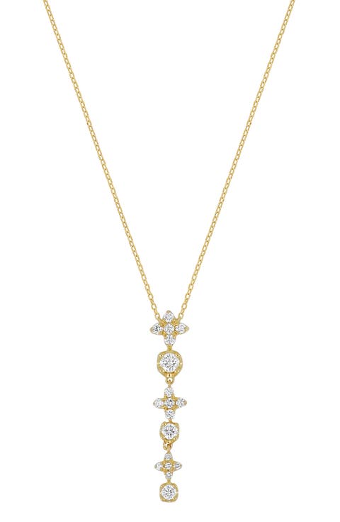 Maya 18k Gold Diamond Pendant Necklace