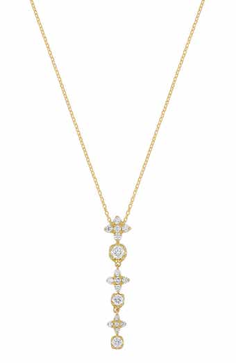 Maya 18k Gold Diamond Pendant Necklace