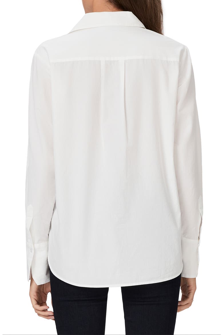 Clemence Button-Up Shirt, Alternate, color, WHITE