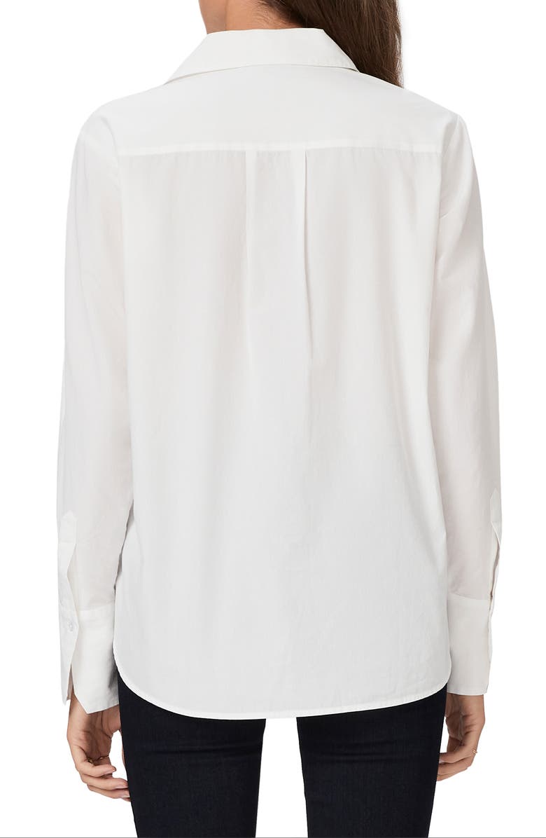 PAIGE Clemence Button-Up Shirt, Alternate, color, White