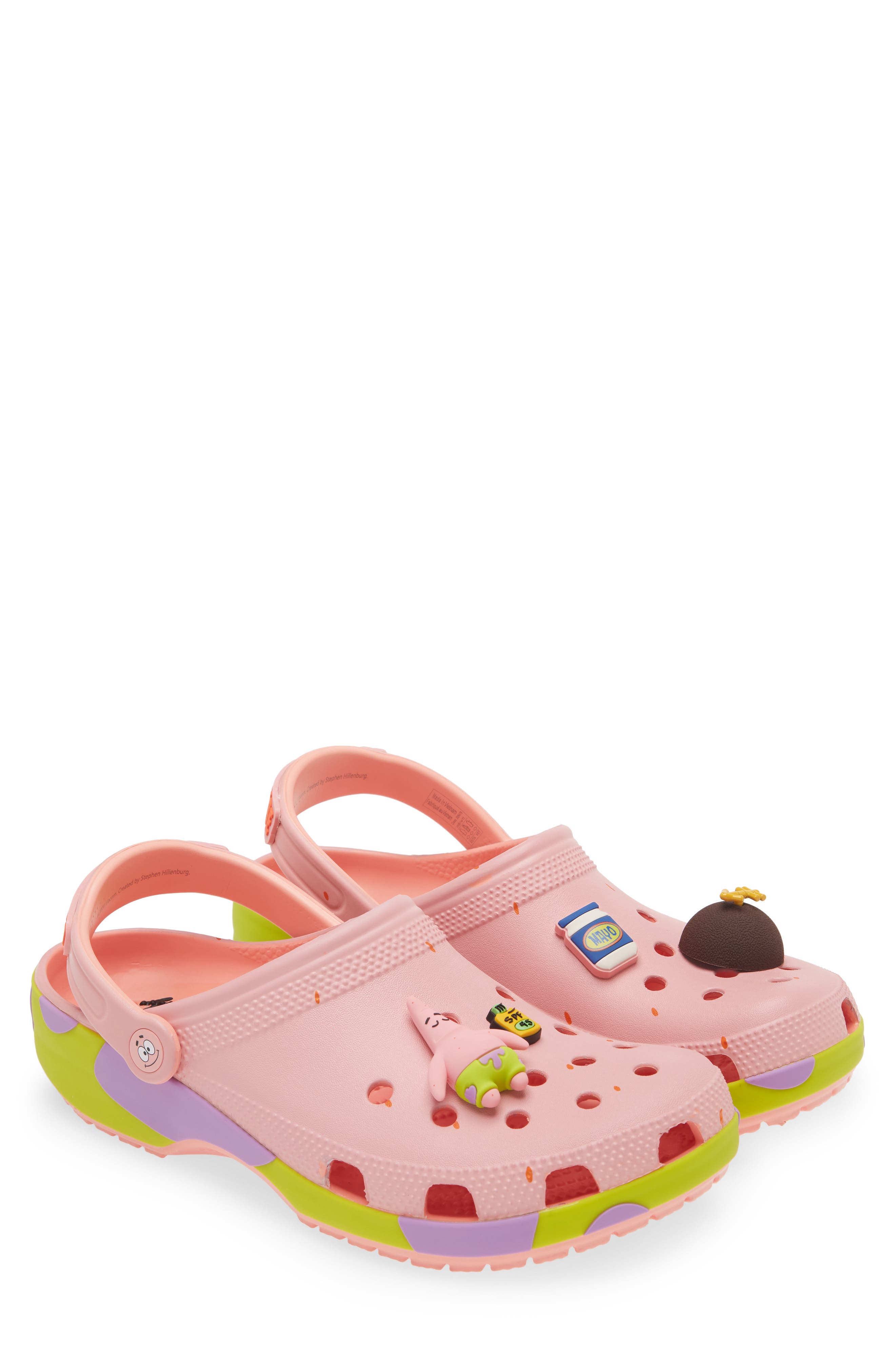 CROCS x SpongeBob SquarePants<sup>®</sup> Classic Patrick Clog, Main, color, 