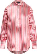 Polo Ralph Lauren Stripe Linen & Cotton Button-Up Shirt