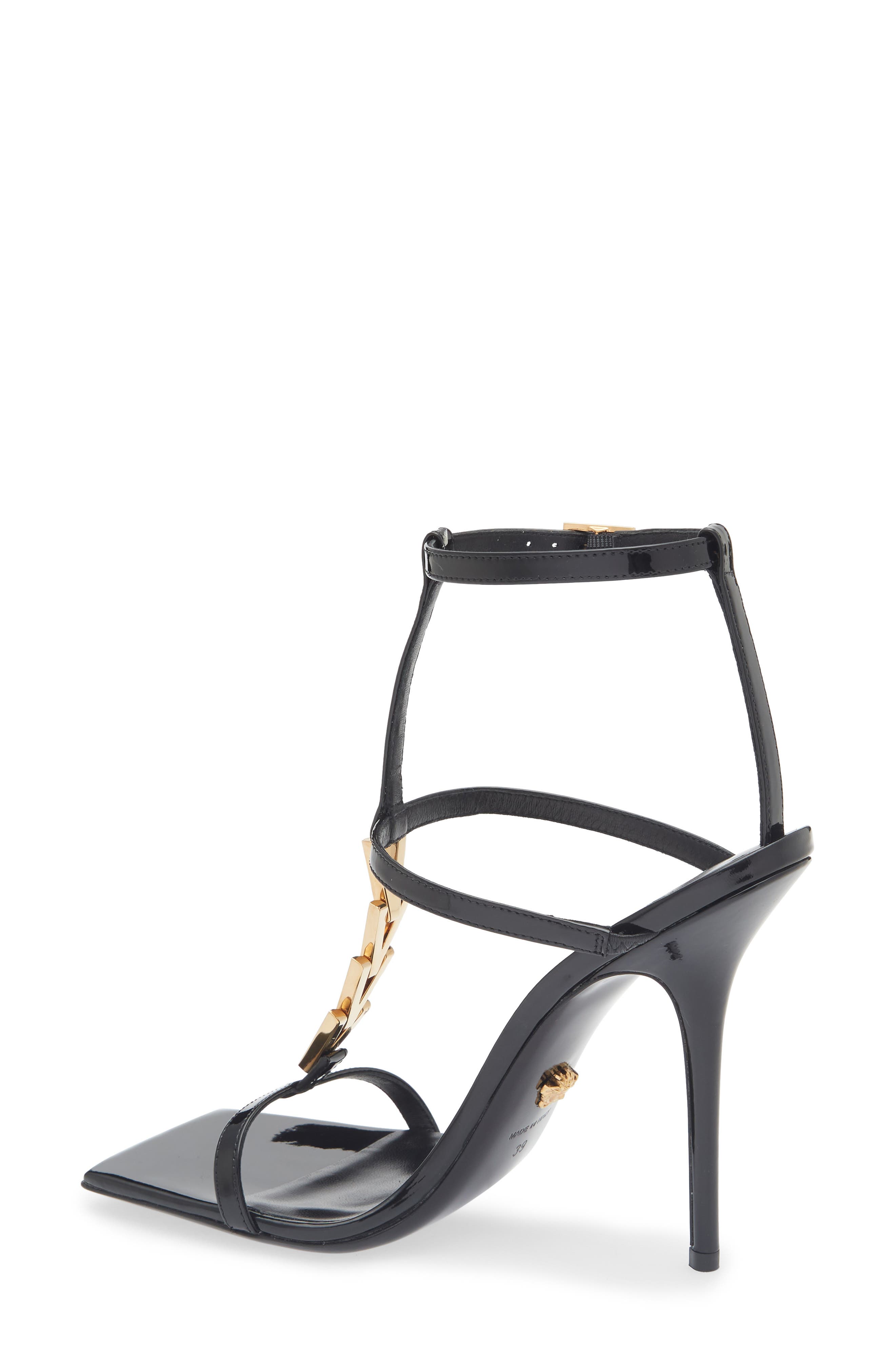 Versace V2025 Chain Sandal, Alternate, color, 