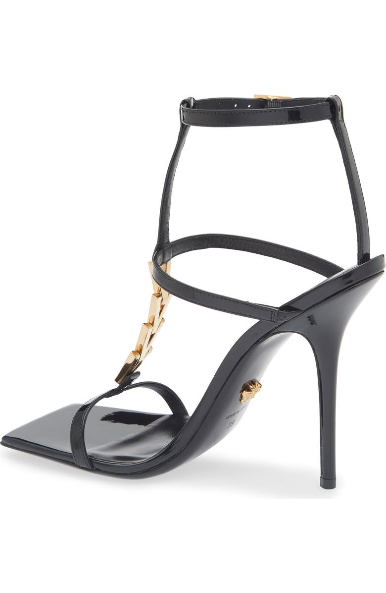 Versace V2025 Chain Sandal, Alternate, color,